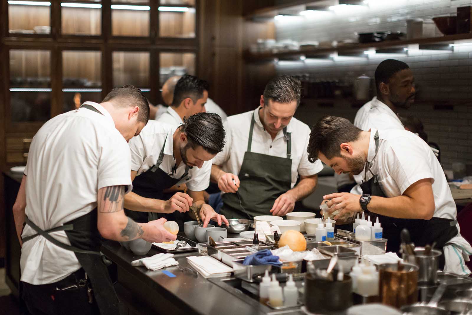 Chefs in the kitchen at Michelin-starred Smyth, West Loop, Chicago | See Chicago like a local Chefs in the kitchen at Michelin-starred Smyth, West Loop, Chicago | See Chicago like a local