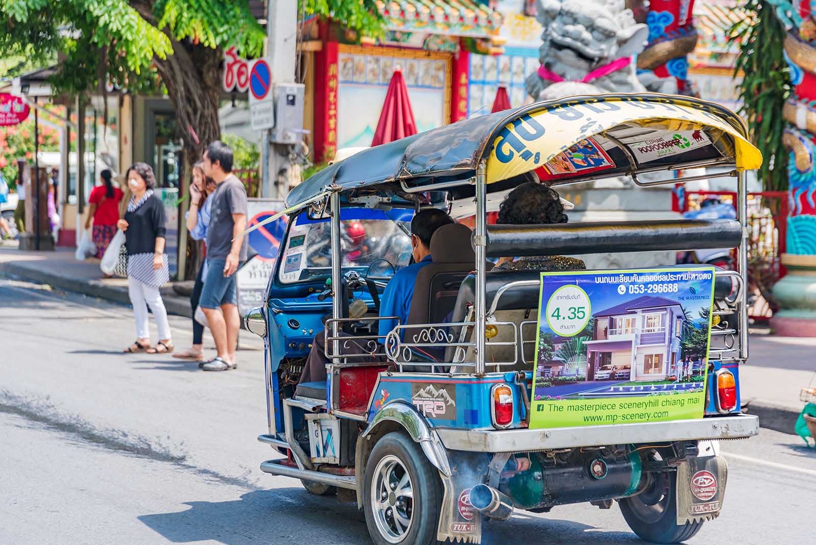 Chaing Mai Thailand Tuk Tuk Chaing Mai Thailand Tuk Tuk
