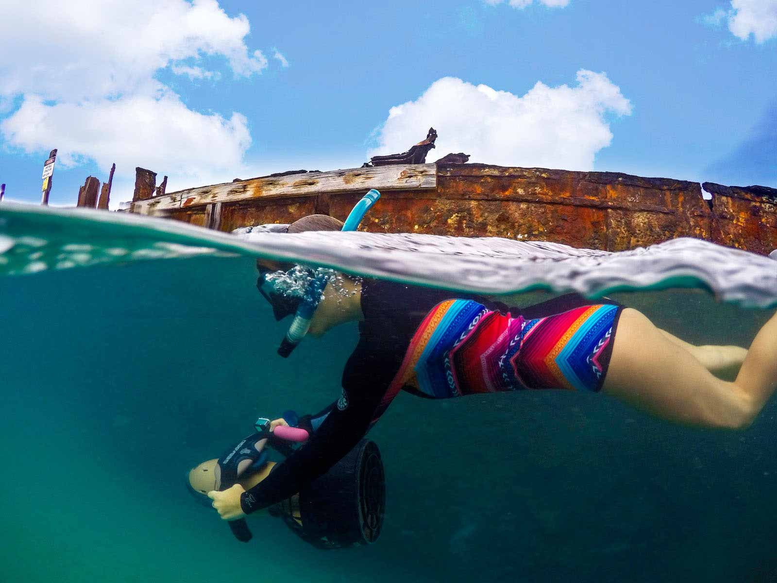 Snorkel Tanga Tours Sea Scooter