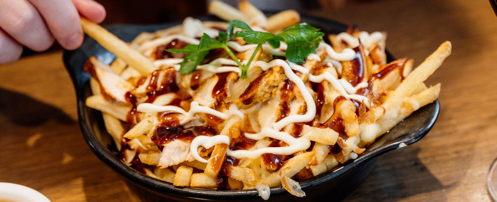 The Lord Lamington loaded fries The Lord Lamington loaded fries
