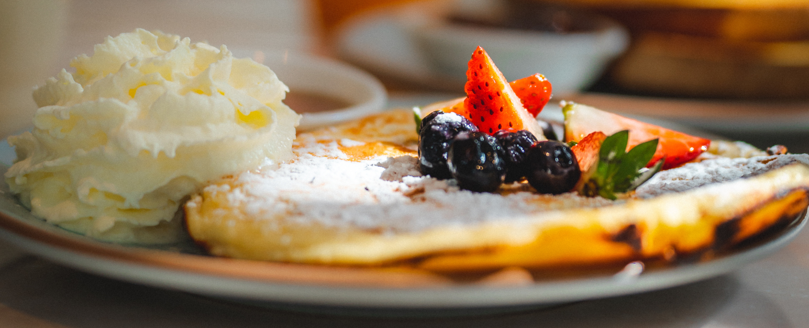 The Lord Lamington kids menu pancakes The Lord Lamington kids menu pancakes