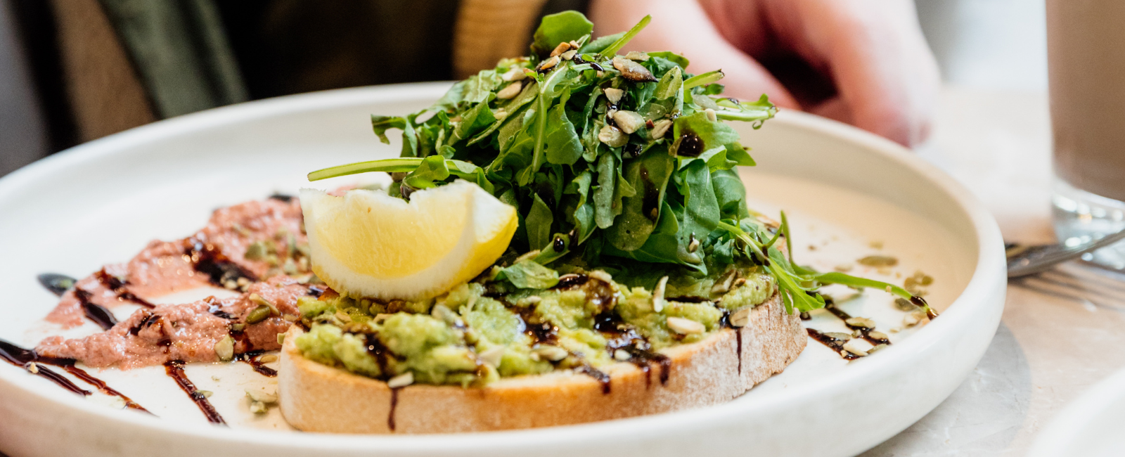 Avocado on toast at The Lord Lamington Avocado on toast at The Lord Lamington
