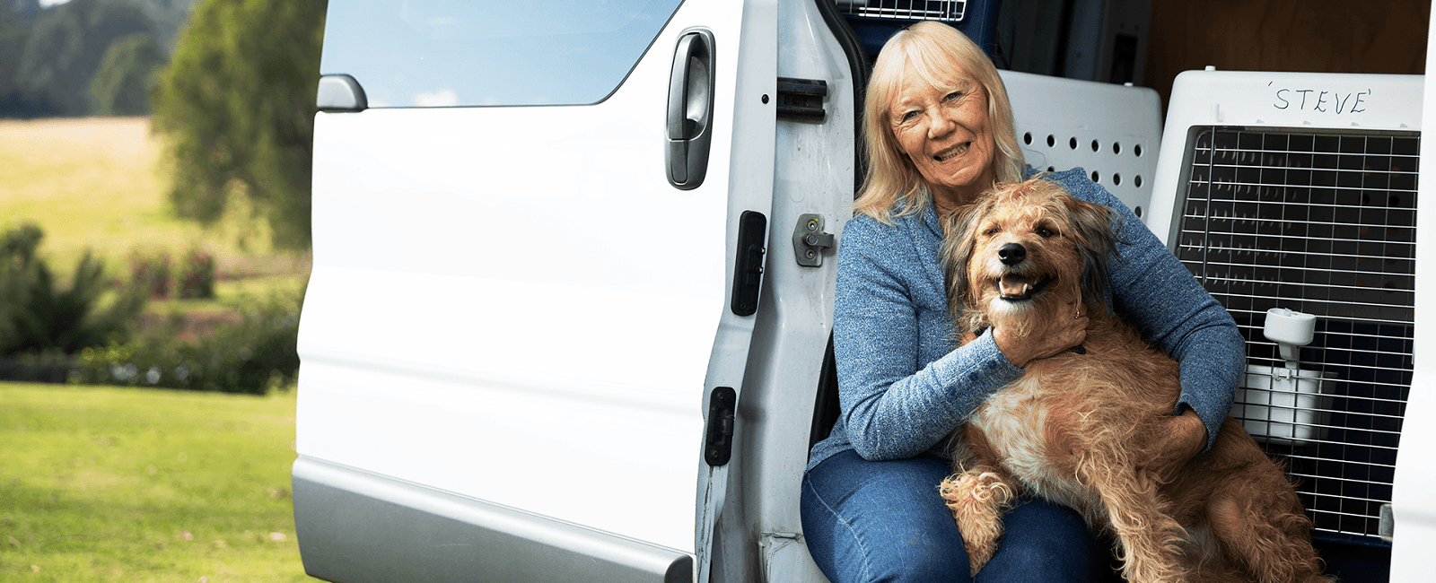 Mary and Steve from All Animal Transport Mary and Steve from All Animal Transport