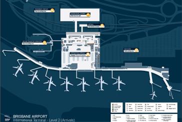 International Terminal Level 2 Map